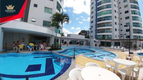 Apartamento um quarto a venda no Fiori Prime em Caldas Novas - U. 701