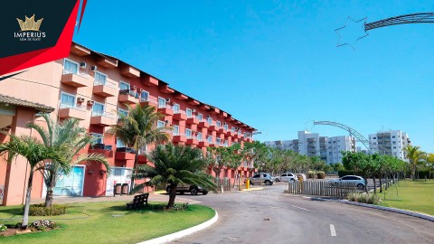 Flat um quarto a venda no Lagoa Quente Hotel em Caldas Novas