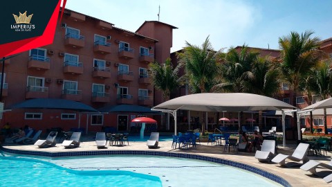 Flat um quarto a venda no Lagoa Quente Hotel em frente ao Lagoa Termas Parque - apto 130